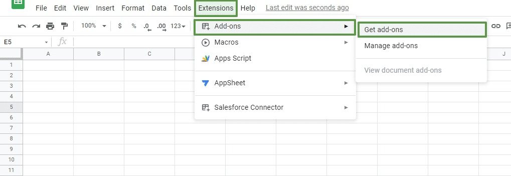 download coefficeint from the google workspace marketplace