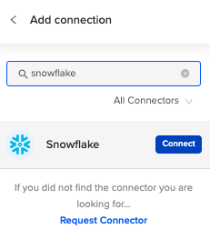 Connect snowflake to google sheets or excel to ingest data in clicks