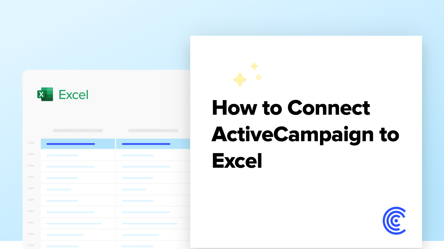 Connect ActiveCampaign to Excel