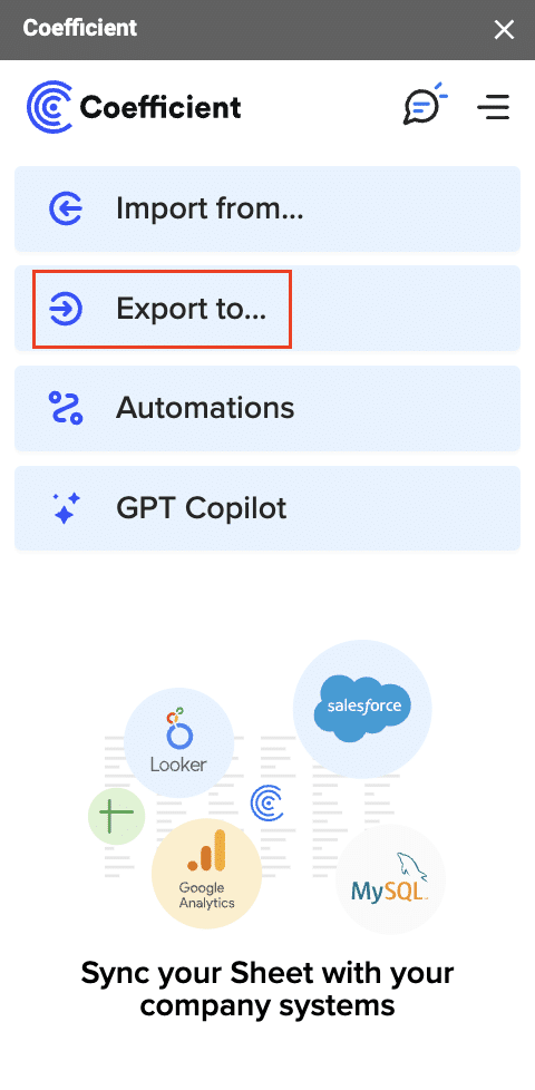 Importing invoice data