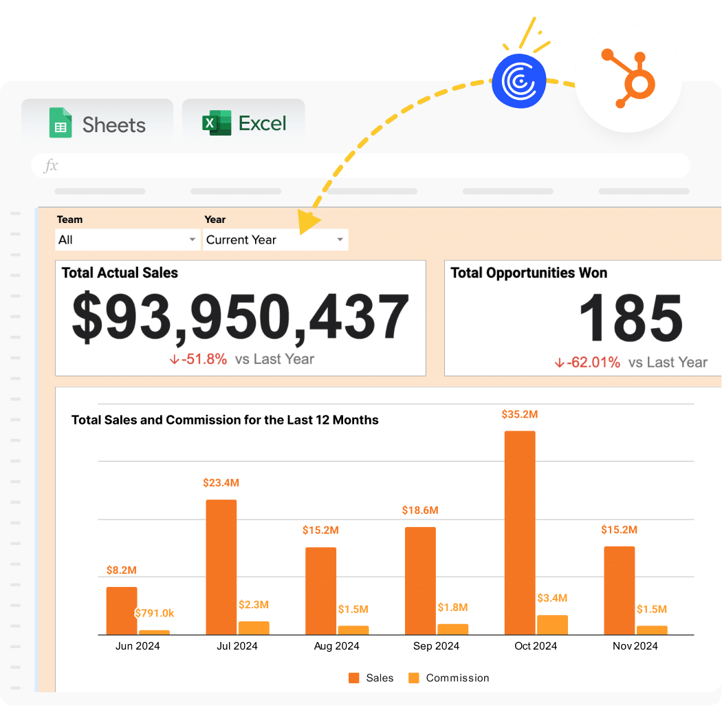 HubSpot Commission Tracking Template