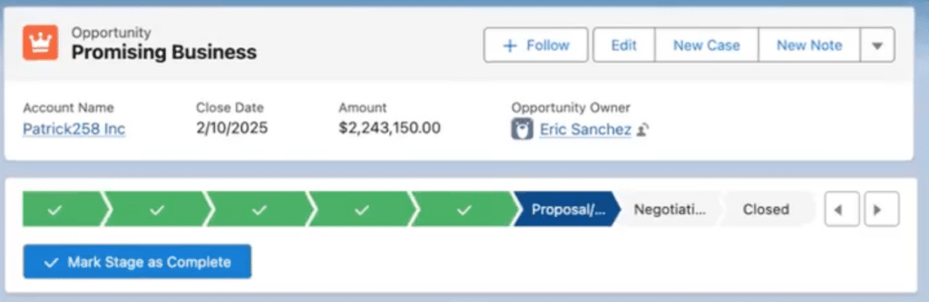 salesforce pipeline management